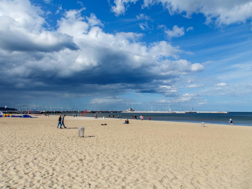 Beach Apartment I Plazowy Happy Hours Sopot Exterior foto